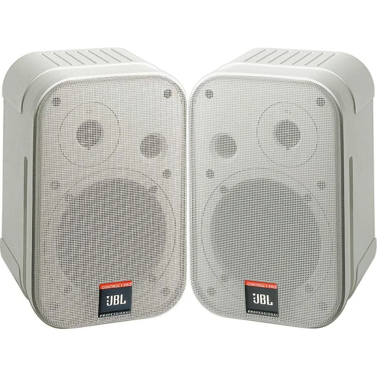 JBL Control 1 Pro WH weiss inkl. Halter, Paar