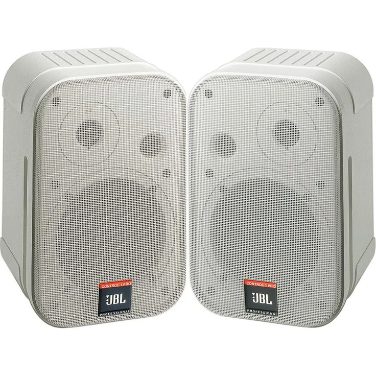 JBL Control 1 Pro WH weiss inkl. Halter, Paar