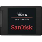 SanDisk Ultra II - Solid-State-Disk - 480 GB - intern - 2.5 Zoll (6.4 cm) - SATA 6Gb/s (SDSSDHII-480G-G25)