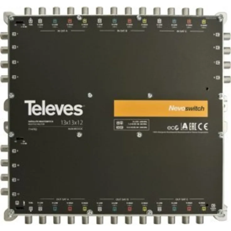 'Televes – Becker Schalter 13 x 13 x 12 ''F des Terminal-Wasserfall