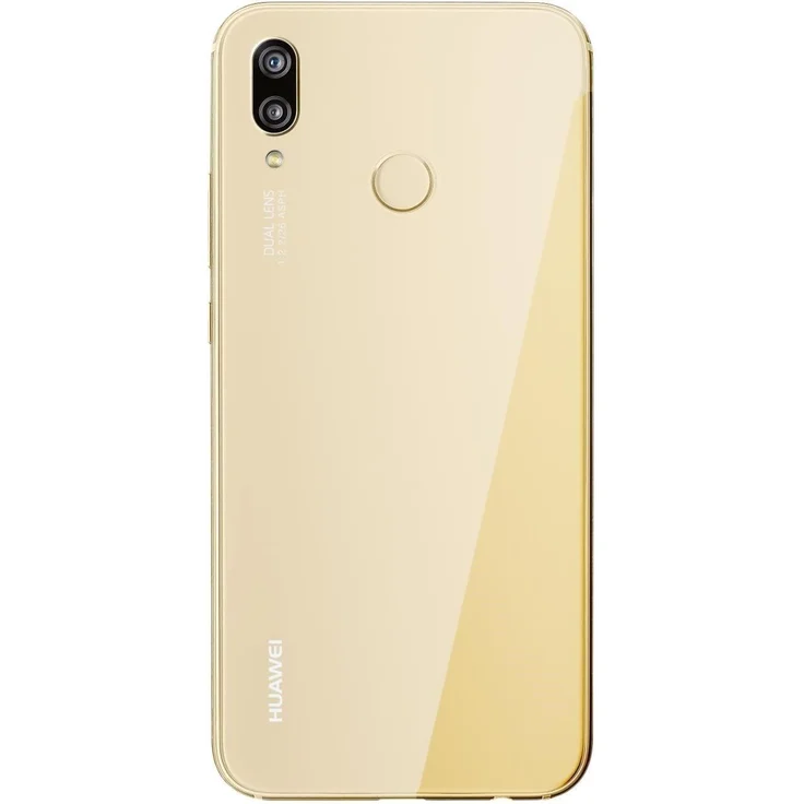 Huawei P20 lite Smartphone 14,73cm (5,8 Zoll) LTPS-Display, 64GB interner Speicher, 4GB RAM, Dual-SIM, Android, Platinum Gold – Bild 2