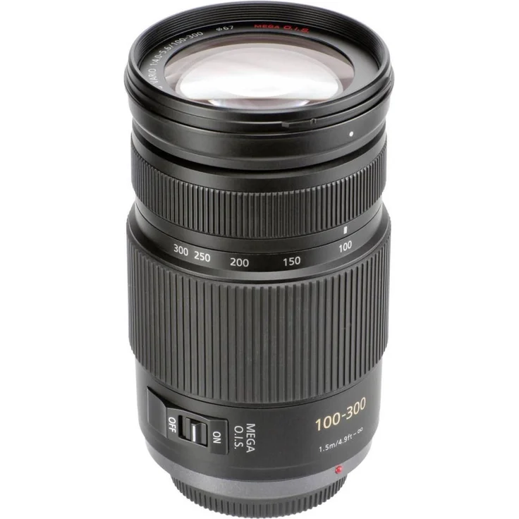 Panasonic 100 - 300 mm / F 4,0 - 5,6 / Mega OIS Vario Lumix G für Micro Four Thirds – Bild 2