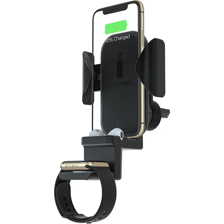 TERRATEC ChargeAir All Car KFZ Halterung mit Ladefunktion