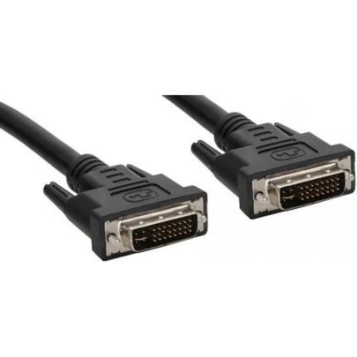 InLine DVI-I Kabel, digital/analog, 24+5 St/St, Dual Link, ohne Ferritte, 3m (17793A)