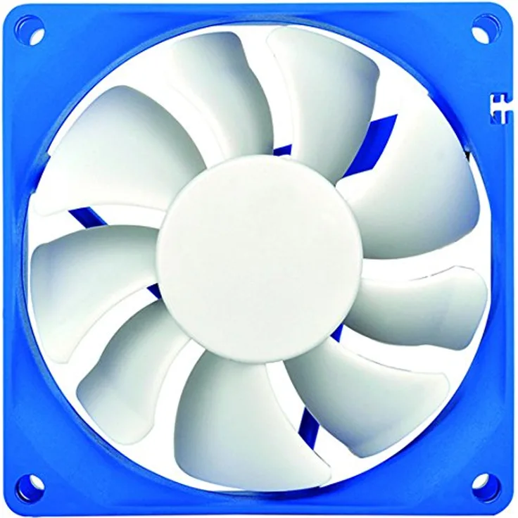 SilverStone FW Series 81 - Gehäuselüfter - 80 mm - weiß, Blau (SST-FW81)