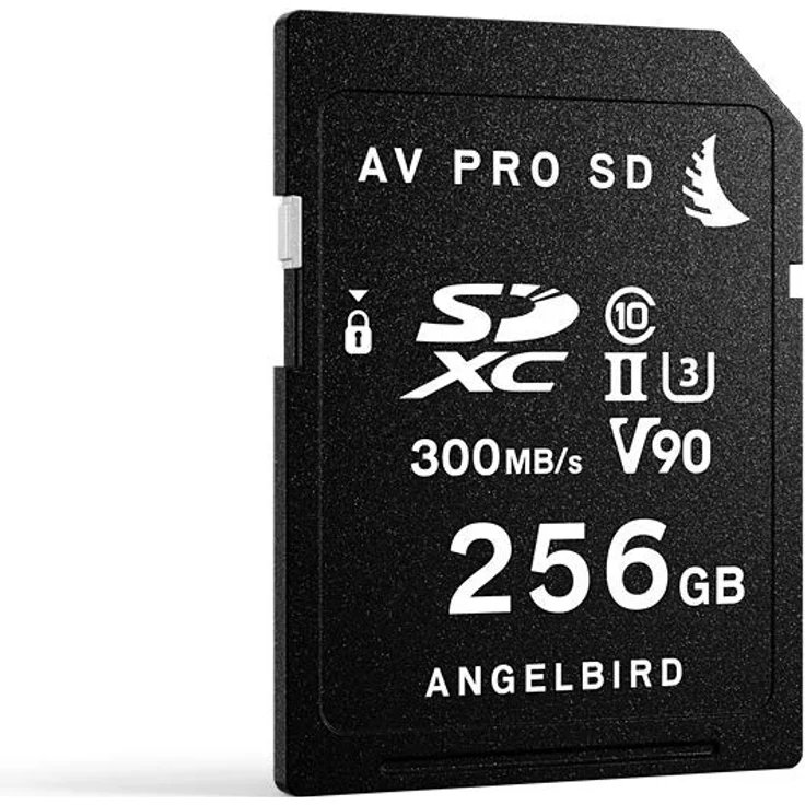 Angelbird SD Card AV PRO UHS-II 256GB V90 – Bild 1
