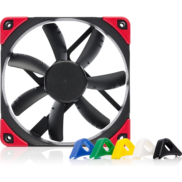 Noctua chromax NF-S12A PWM - Gehäuselüfter - 120 mm - Schwarz - Preisvergleich – Bild 1