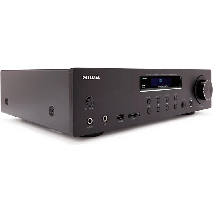 Aiwa AMU-120BTBK Aiwa AV-Empfänger und -Verstärker, Bluetooth, 120 Watt schwarz – Bild 5