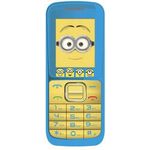 Lexibook Universal Ich - Einfach Unverbesserlich Minions 2G Handy, Dual SIM, Kamera, Akku, gelb - blau, GSM20DES
