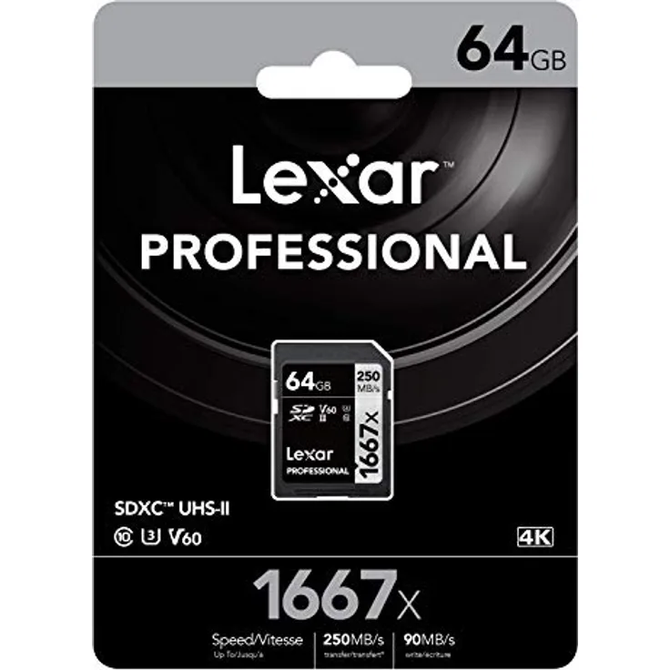 Lexar Speicherkarte LESDMI 64 GB 1000 Micro SDXC Class 10 UHS-II U3 microSDXC