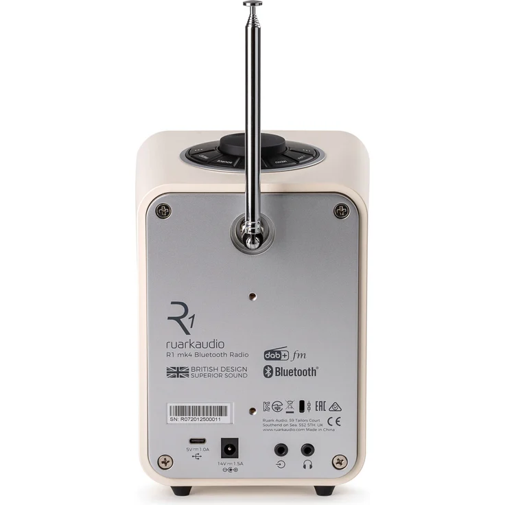 Ruark R1 MK4 Cream Tischradio mit Bluetooth, Digitalradio, OLED-Display, beige – Bild 7