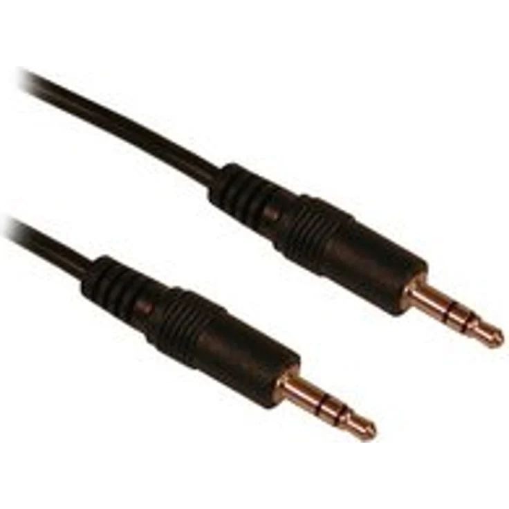 Sandberg 501-24 MiniJack Kabel, M auf M, 2m schwarz