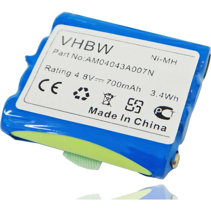 VHBW Akku, geeignet für Funkgerät, Walkie Talkie Alan 441, 443, 5006 700 mAh, 7,4 V, NiMH