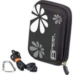 PEDEA Hardcase Kameratasche für Kompaktkamera schwarz, passend für Canon IXUS 185, 190, 285, PowerShot G9 X-Sony DSC HX90, HX99, RX100, W810, WX350-Nikon Coolpix A10-Panasonic LumixFT30-Aberg Best 21