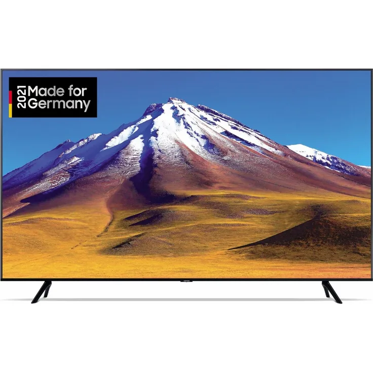 Samsung GU65TU6999U 163 cm (65 Zoll) LED Smart TV (Ultra HD, HDR) HD-Triple-Tuner (Sat, Antenne, Kabel) Modelljahr 2020 Energieklasse G (DE-Modell)