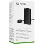 Microsoft Xbox Play & Charge Kit Ladegerät, schwarz
