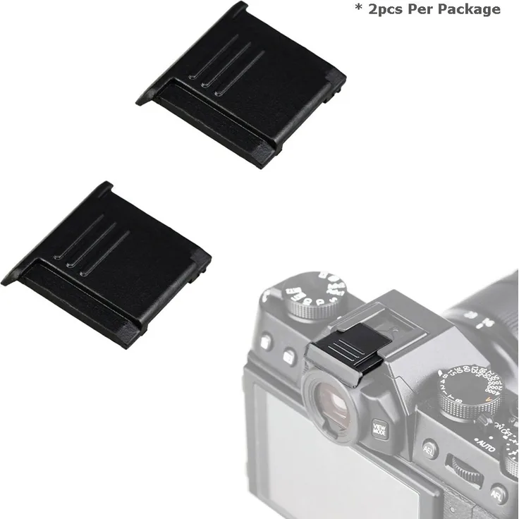 Profoto.Trend/JJC Blitzschuhabdeckung für Nikon, Panasonic, Olympus etc. SLR & Mirrorless Kameras mit Standard ISO Hot Schuh (2 Stück pro Pack)