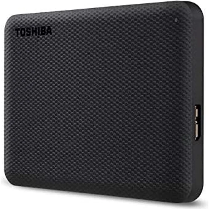 Toshiba Canvio Advance - Festplatte - 1 TB - extern (tragbar) - 2.5 Zoll (6.4 cm) - USB 3.2 Gen 1 - Schwarz (HDTCA10EK3AA) – Bild 4
