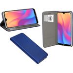 cofi1453 Handyhülle Buch Tasche Smart, geeignet für XIAOM, Polyurethan Schutzhülle Handy Wallet Case Cover mit Kartenfächern, Standfunktion Blau