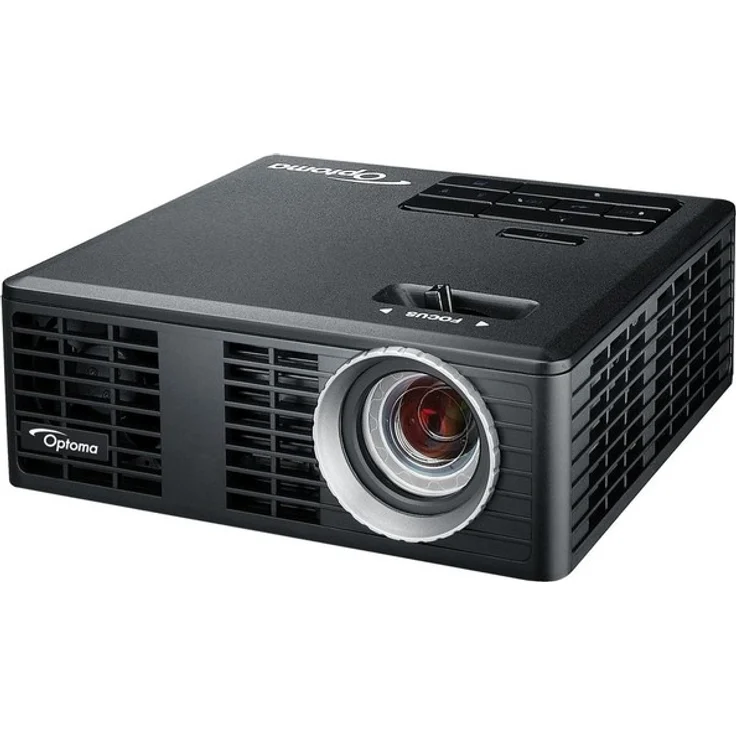 Optoma ML750e Mini-Beamer, DLP, WXGA (1280 x 800), Kontrast 10000:1, 700 ANSI-Lumen, Bildverhältnis 16:10, schwarz – Bild 1