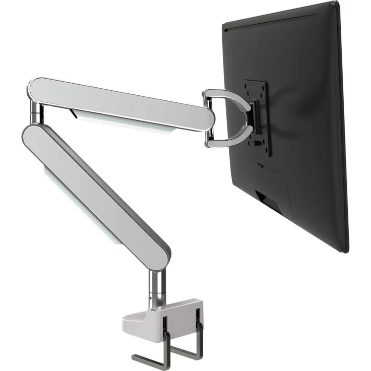 Bachmann ZG1 Monitorhalterung mit Tischklemme 17-34 Zoll, chrom