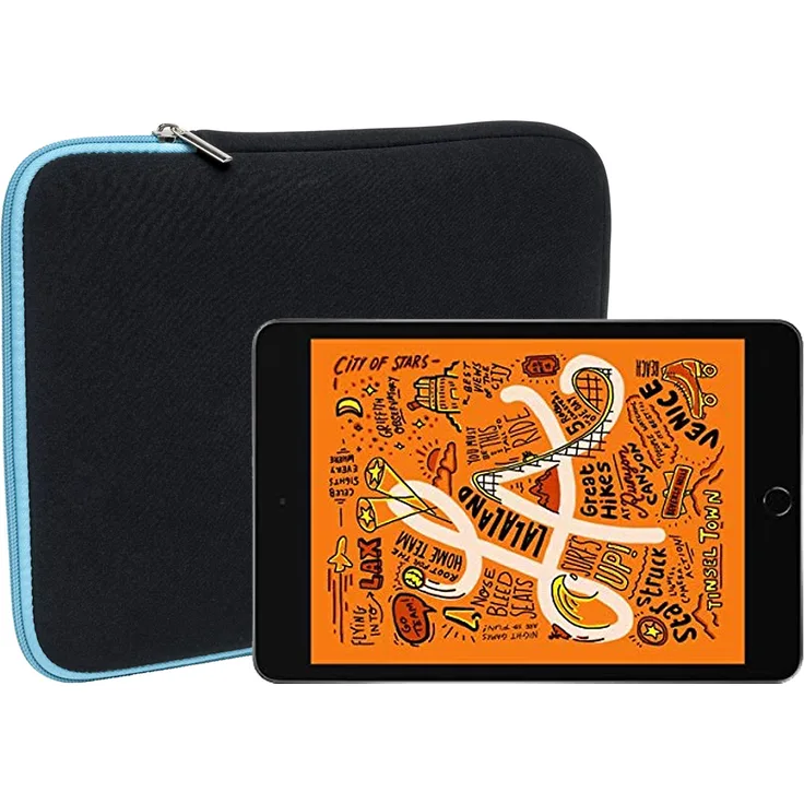 Slabo Tablet-Tasche für iPad mini 4 & iPad mini 2019 schwarz, türkis