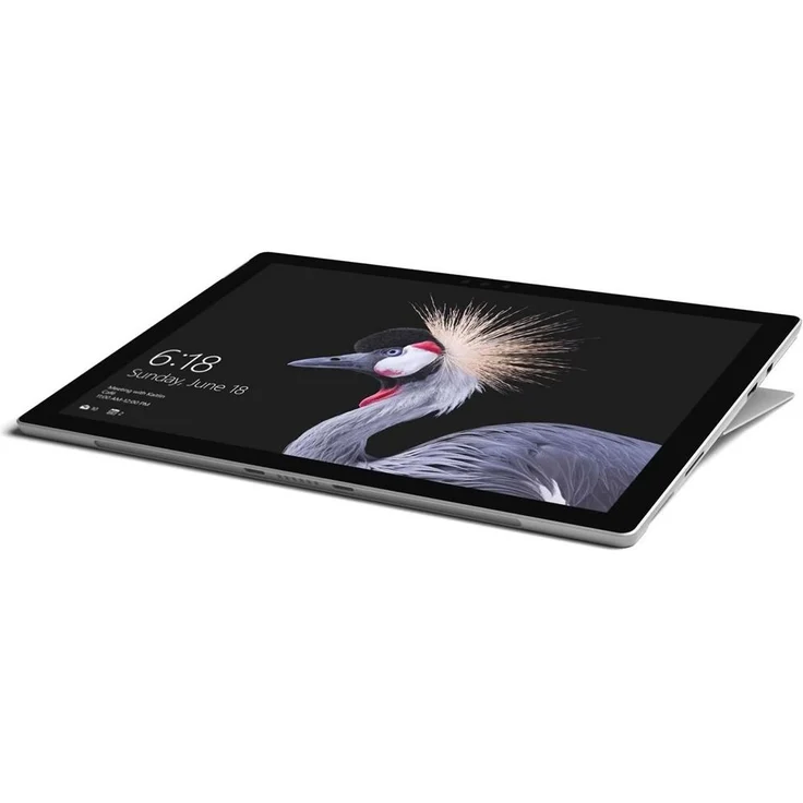 Microsoft Surface Pro - 12,3 Zoll (2.736 x 1.824) Multi-Touch, Intel Core i5-7300U, 4GB RAM, 128GB SSD, Windows 10 Pro 64-bit (Silber) – Bild 1