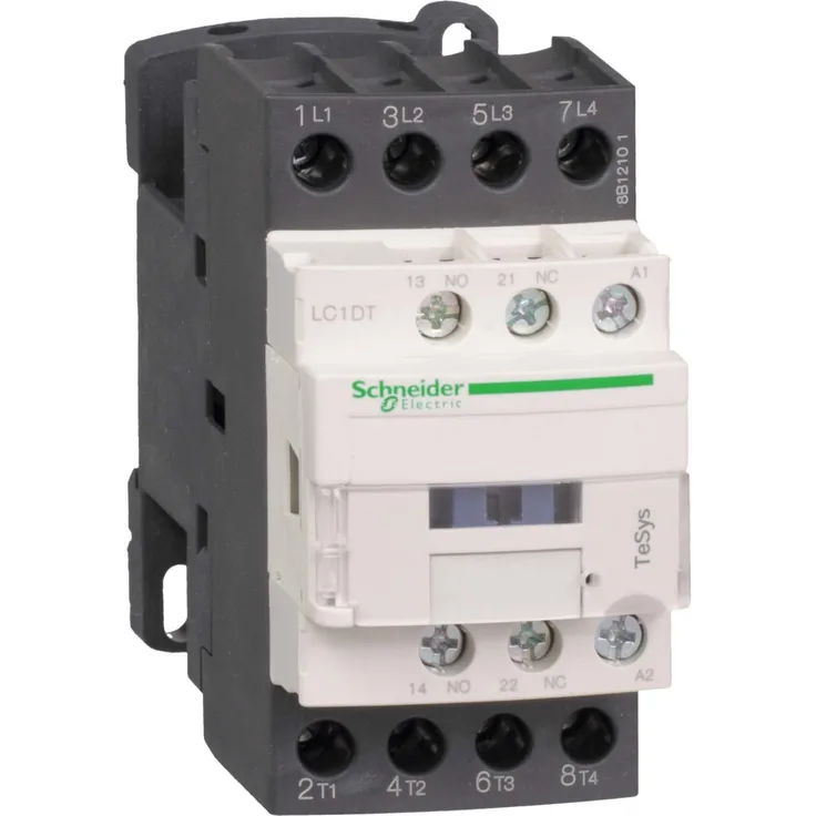 Schneider LC1DT20P7 Leistungsschütz, 4p+1S+1Ö, 20A-AC1, Spule 230V 50-60Hz