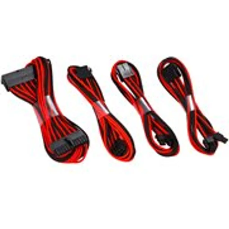 Phanteks PH-CB-CMBO_BR Internes Stromkabel - Interne Stromkabel (Schwarz, Rot)