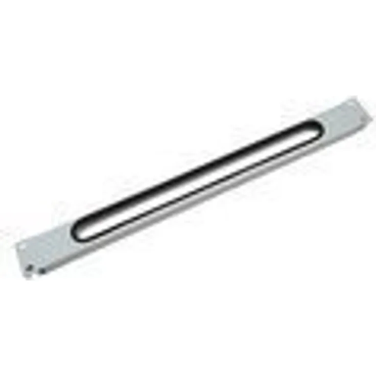 Triton RAC-ZP-X03-A1 48,26 cm (19 Zoll) Kabeldurchführungsplatte 1 HE, RAL7035 schwarz