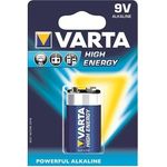 Varta Longlife Power 9V Block Batterie, Alkaline E-Block Batterien