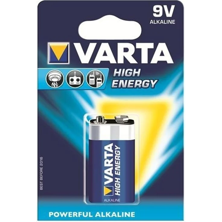 Varta Longlife Power 9V Block Batterie, Alkaline E-Block Batterien – Bild 1