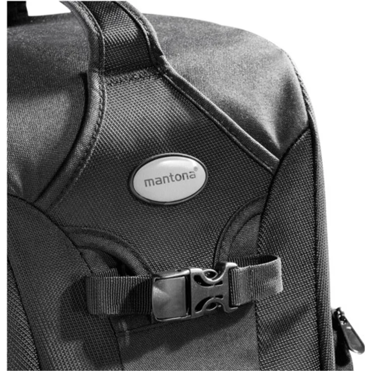 Mantona Trekking Fotorucksack – DSLR Kamerarucksack Kameratasche mit Regenschutz – Bild 2