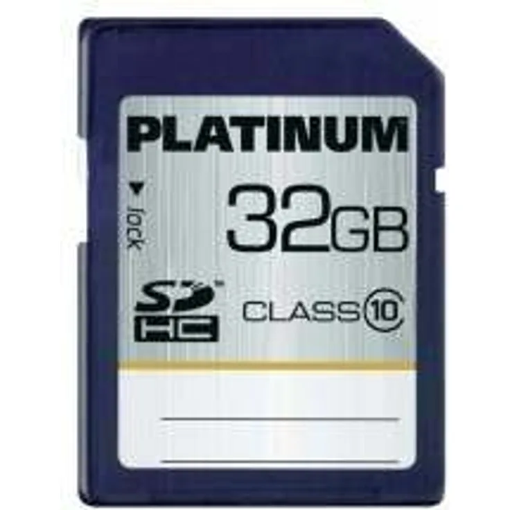 Platinum 32 GB Class 10 SDHC Speicherkarte 177118