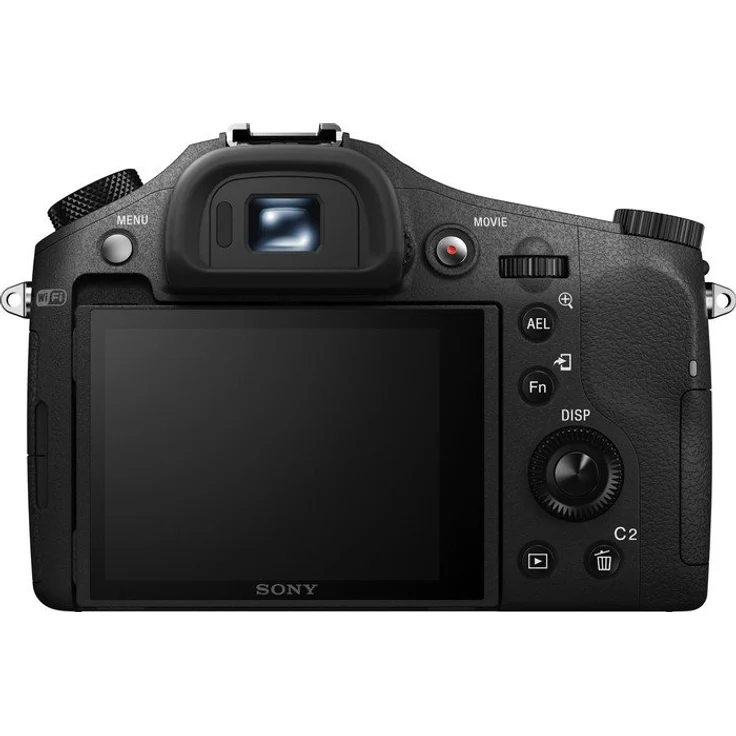 Sony DSC-RX10M2 Premium Bridge Kamera (20,2 Megapixel, 7,6 cm (3 Zoll) Display, 8-fach opt. Zoom, 4K UHD Videoaufnahme, 40x Slow-Motion, WiFi, NFC) inkl. 24-200 mm F2,8 Zeiss Objektiv schwarz – Bild 4
