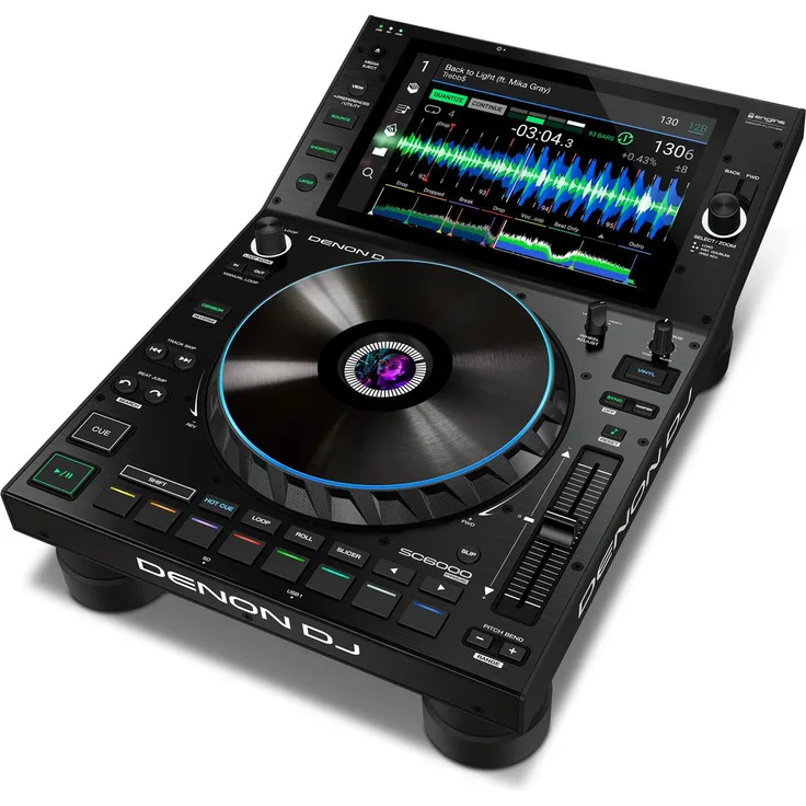 DENON DJ SC6000 PRIME Prof. DJ-Medienplayer 10,1"Touchscreen und WLAN-Musikstreaming