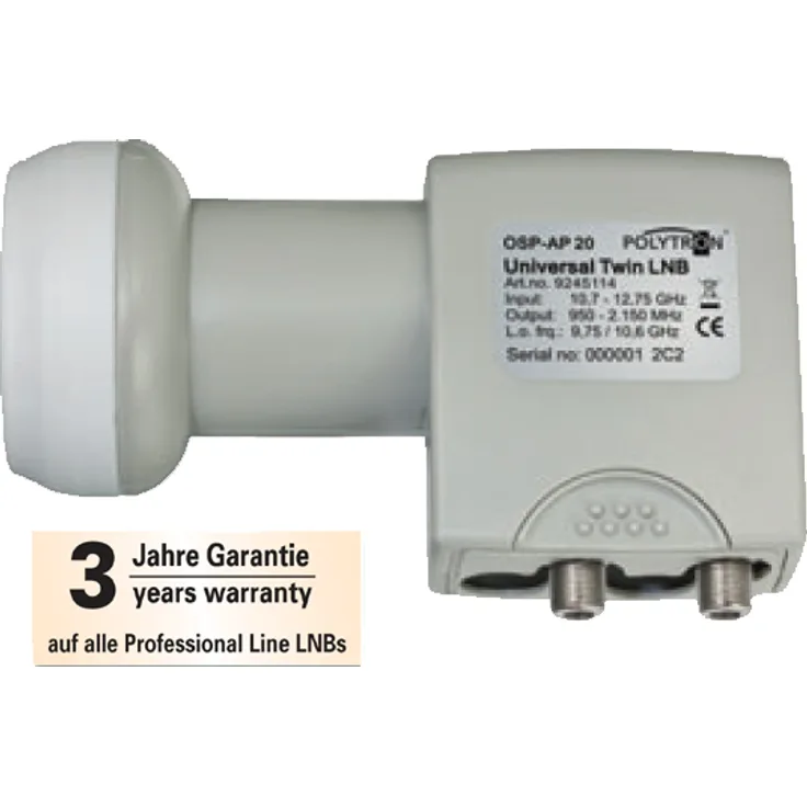 Polytron OSP-AP 20 Universal Twin Lnb