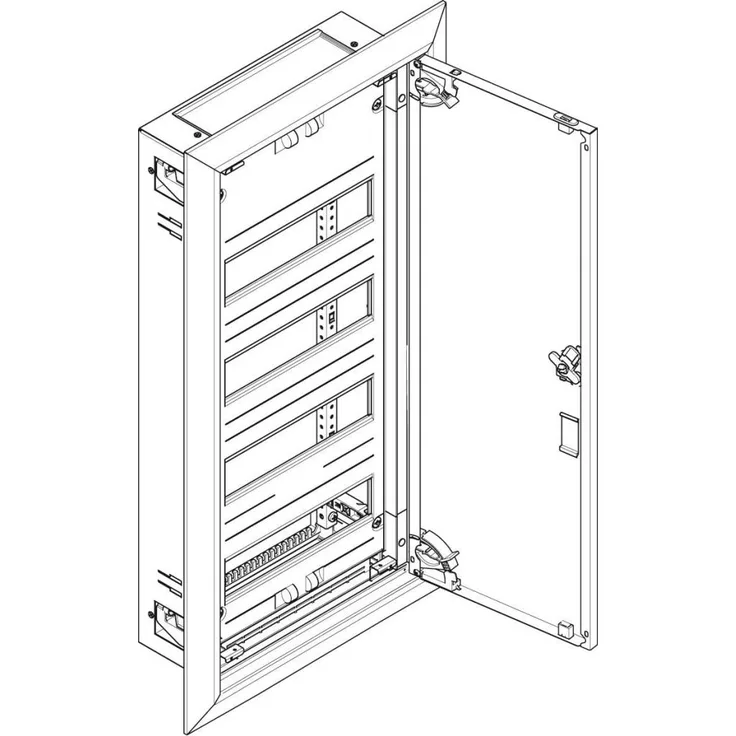 ABN UK14 Flachverteiler UP/HW 