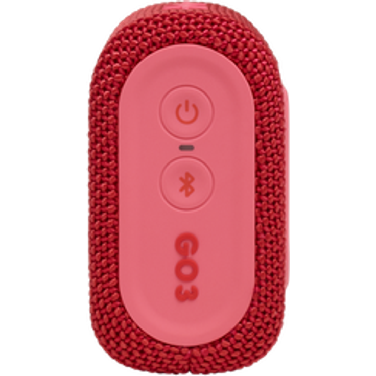 JBL GO 3 Tragbarer wasserdichter Bluetooth-Lautsprecher rot Bluetooth-Lautsprecher, wasserdicht, rot – Bild 5