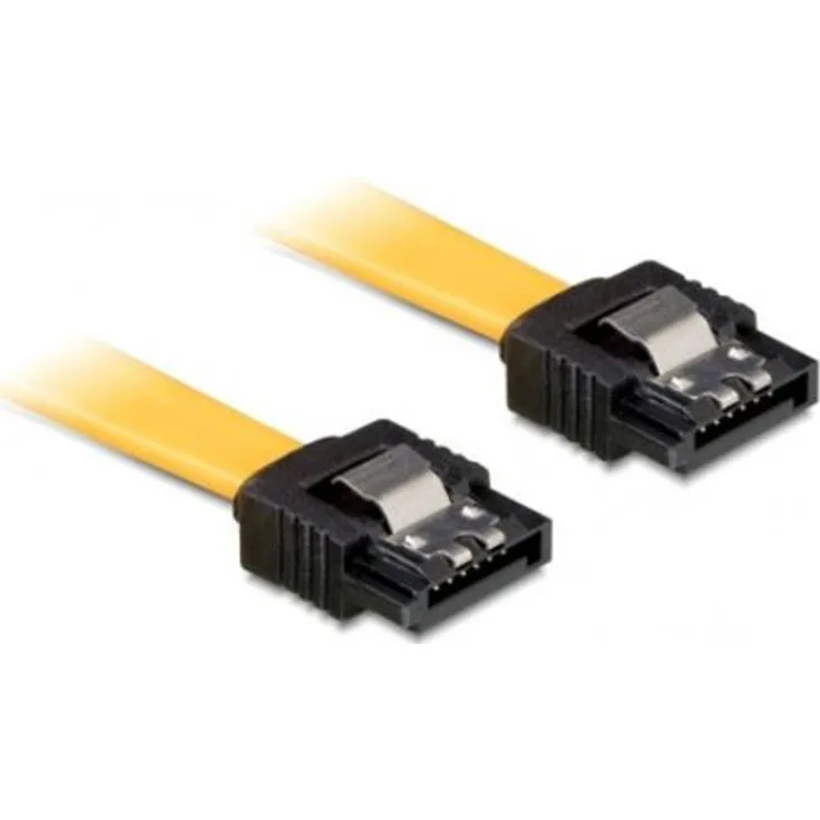 DeLOCK Cable SATA - Serial ATA-Kabel - Serial ATA 150/300/600 - Serial ATA, 7-polig - Serial ATA, 7-polig - 30cm - verriegelt (82805)