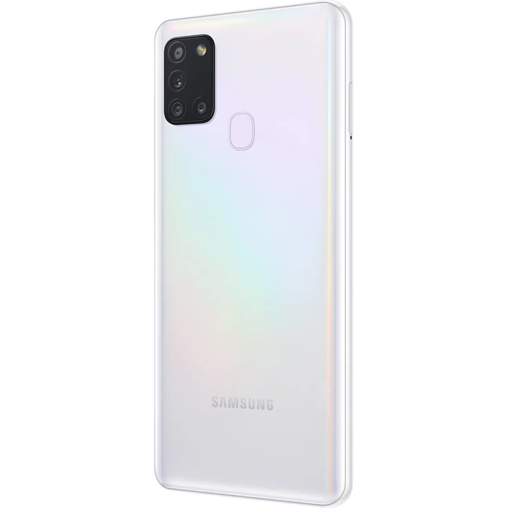 Samsung Galaxy A21s Smartphone 16,51cm (6,5 Zoll) AMOLED-Display, 32GB interner Speicher, 3GB RAM, Dual-SIM, Android, White – Bild 4