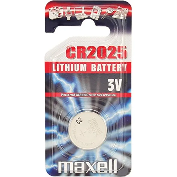 Maxell Lithium CR2025 Knopfzelle