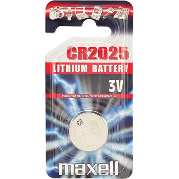 Maxell Lithium CR2025 Knopfzelle