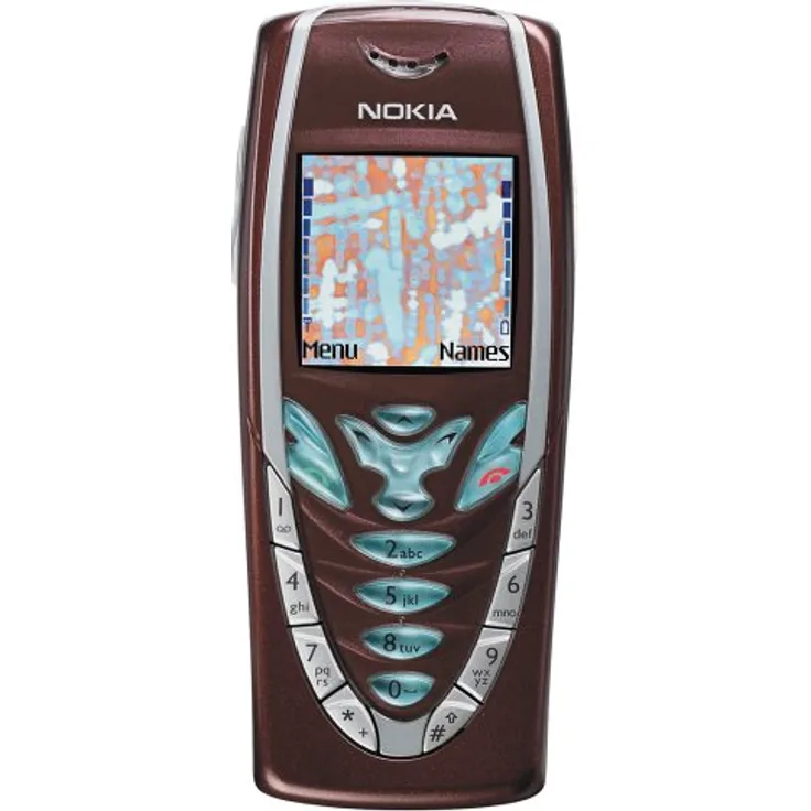 Nokia Cover Maroon für 7210