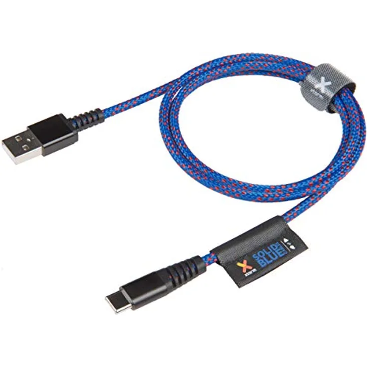 Xtorm A-Solar Solid Blue USB-C Cable (1m)