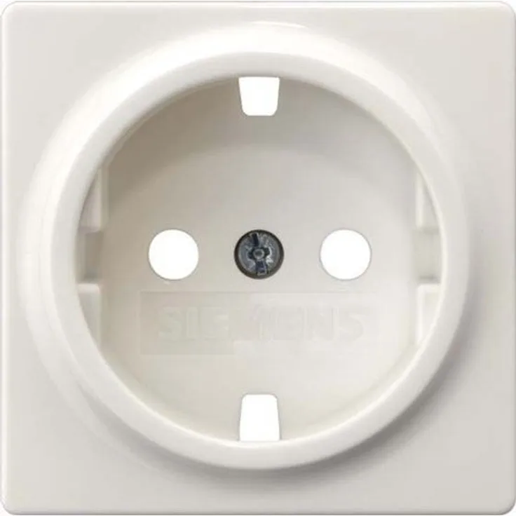 Steckdosenabdeckung 5UH1044 ohne Einsatz 55x55mm titanweiss (5UH1044)