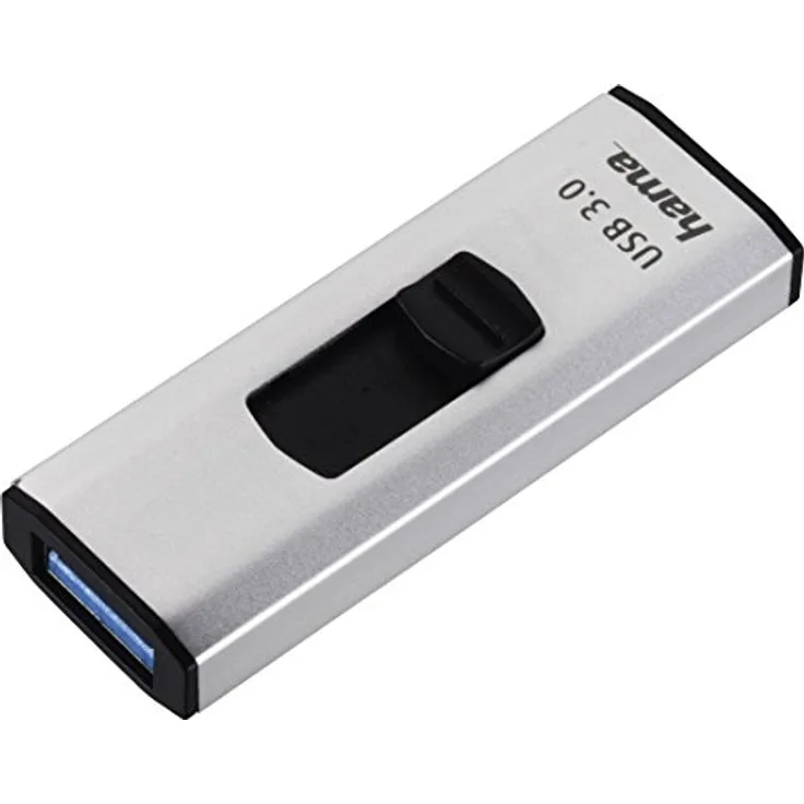 Hama FlashPen 4Bizz, USB 3.0, 16 GB, 70MB-s,Silb, 00124180 (16 GB, 70MB-s,Silb)