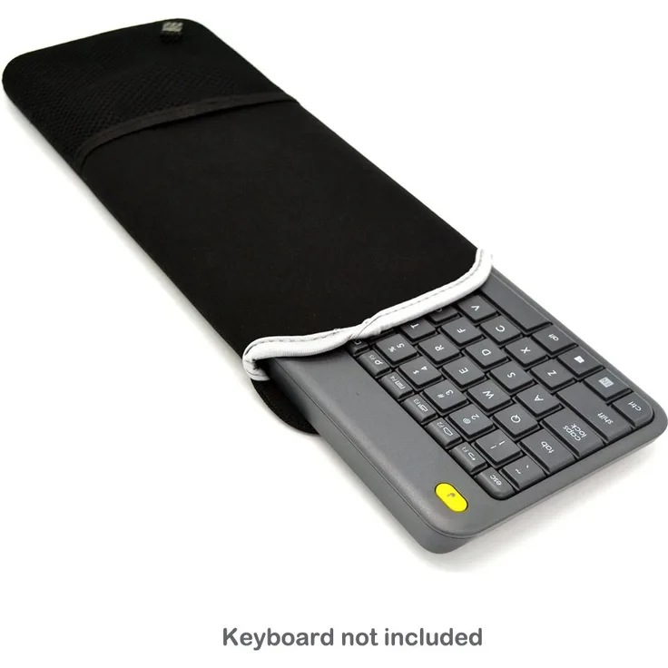 Case Wonder Soft Neue Neopren-Hülsen Bewegliches Schutztragetasche Abdeckung Taschen-Haut für Logitech K400 Plus Touch Wireless Tastatur
