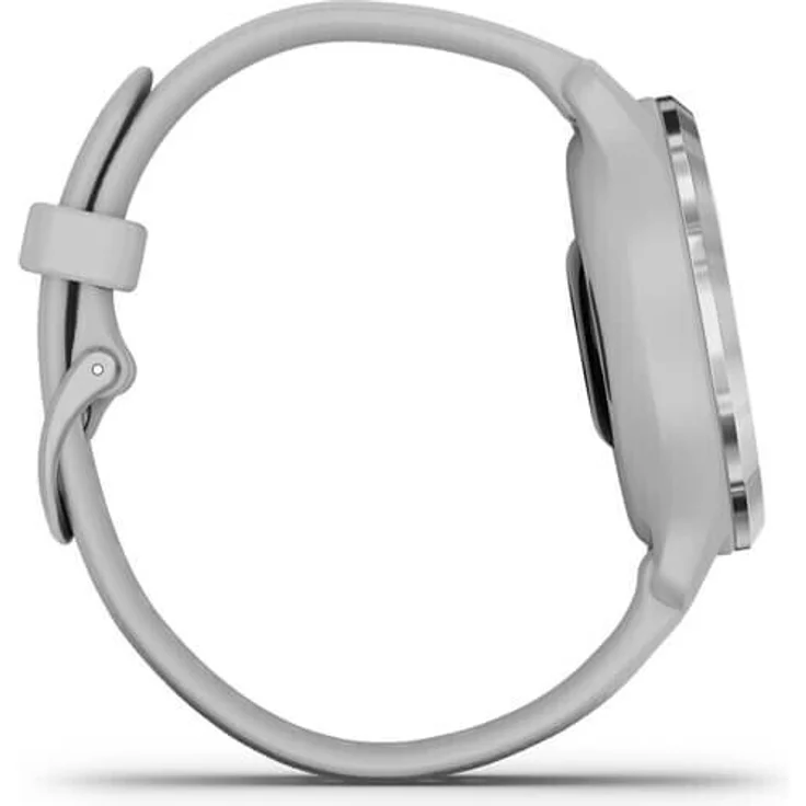 Garmin Venu 2s Smartwatch GPS, Unisex, S, Edelstahl, Kunststoffgehäuse, Silikonarmband, Silber/Hellgrau (010-02429-12) – Bild 4