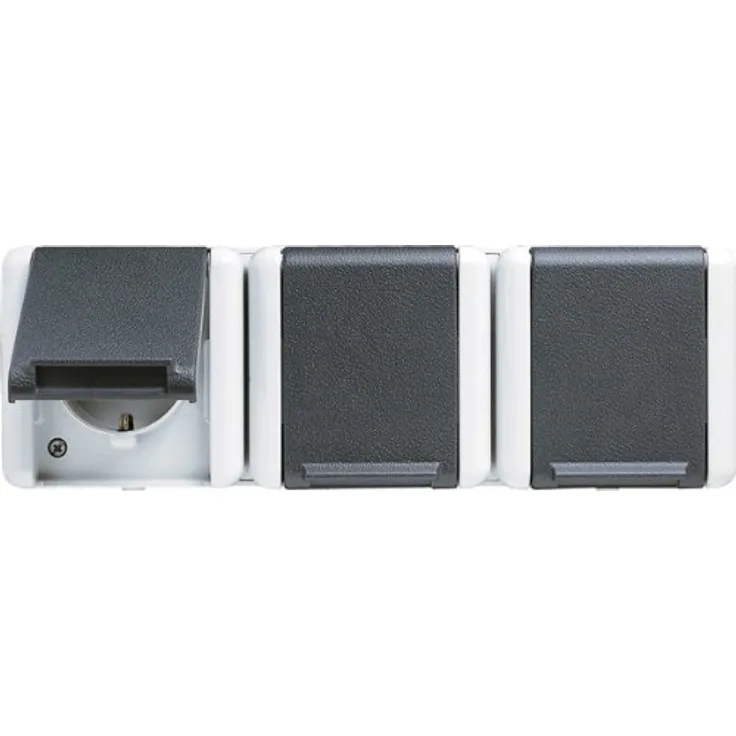 Jung 8230 W Steckdose SCHUKO 8230W 3fach